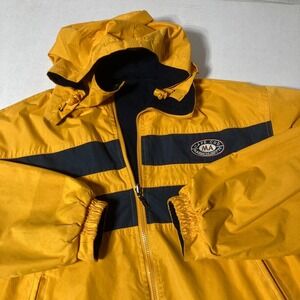 Cape Cod Massachusetts Reversible‎ Hooded Winter Jacket Men's Size Medium